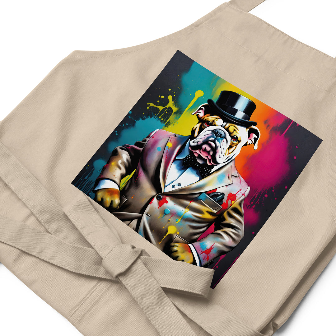 Bulldog- Organic cotton apron v3