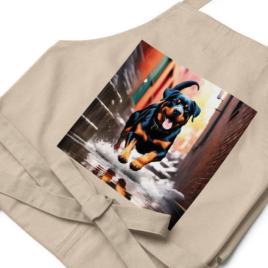 Rottweiler- Organic cotton apron v2