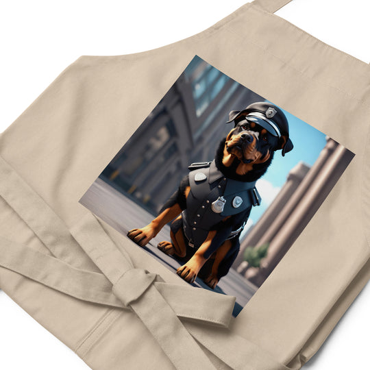 Rottweiler- Organic cotton apron v3