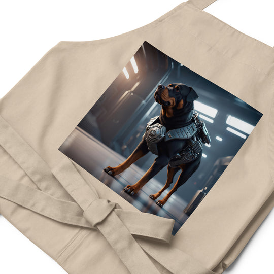 Rottweiler- Organic cotton apron v4