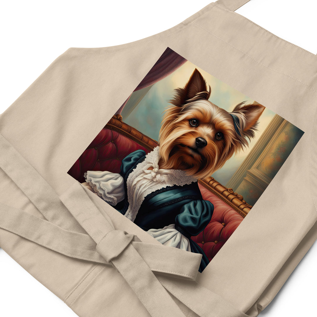 Yorkshire Terrier- Organic cotton apron v2