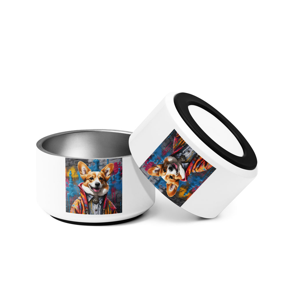 Pembroke Welsh Corgi- Pet bowl v5