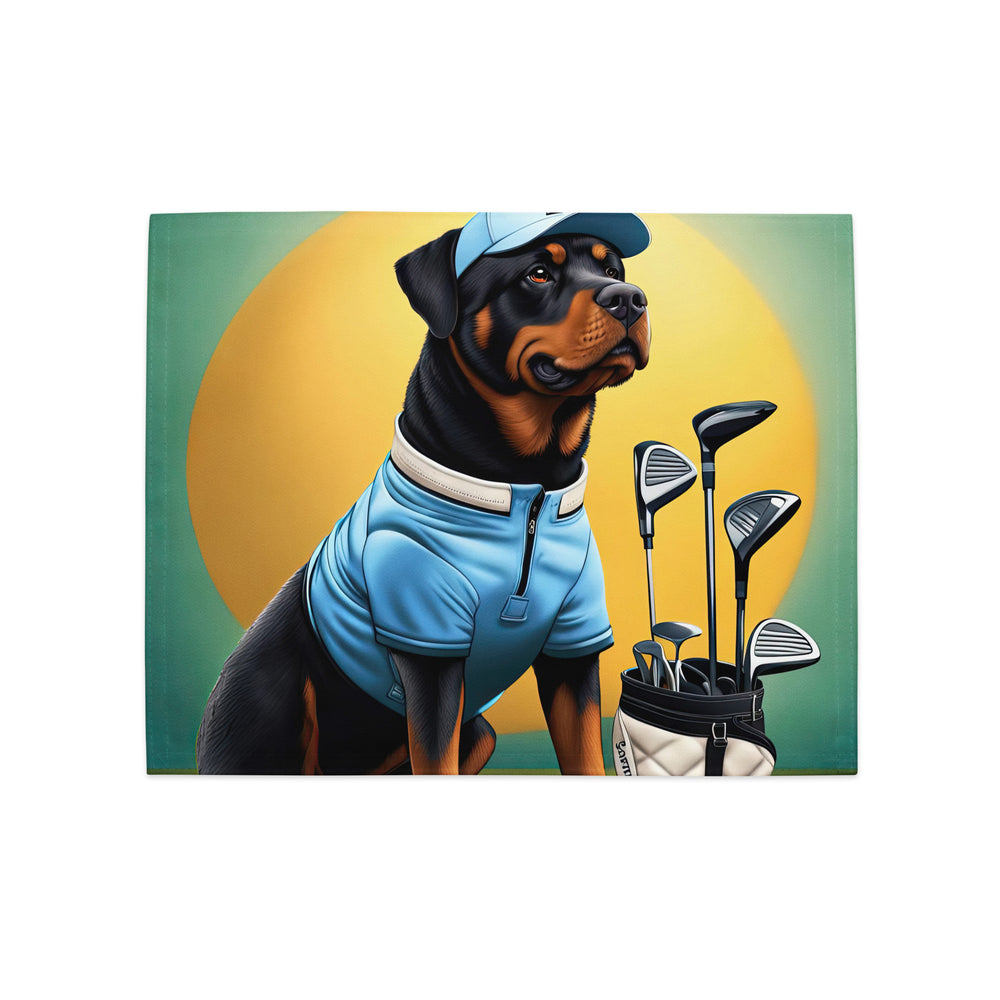 Rottweiler Golfer- Placemat Set