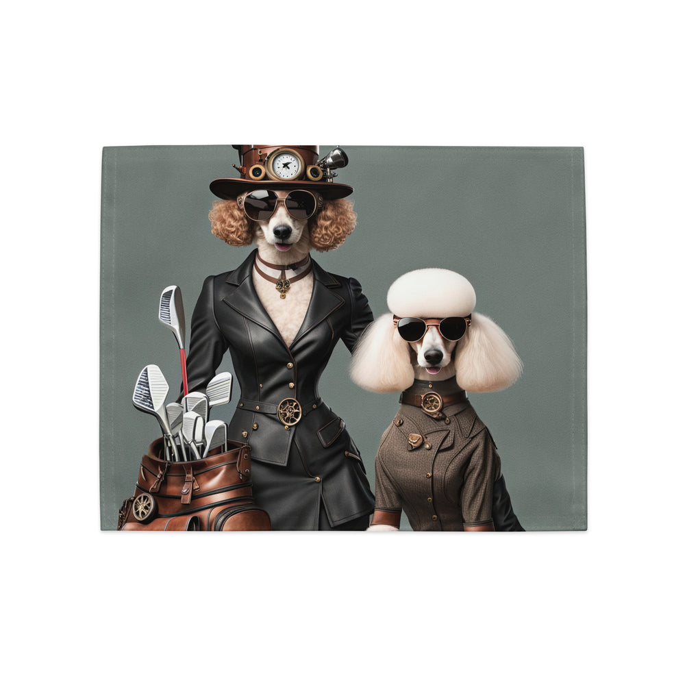 Poodle Golfer- Placemat Set