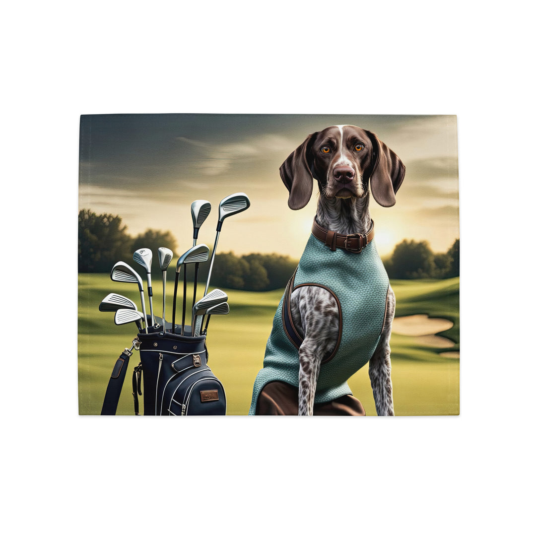 German Shorthaired Pointer Golfer- Placemat Set