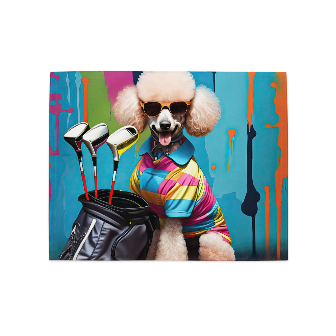 Poodle Golfer- Placemat Set