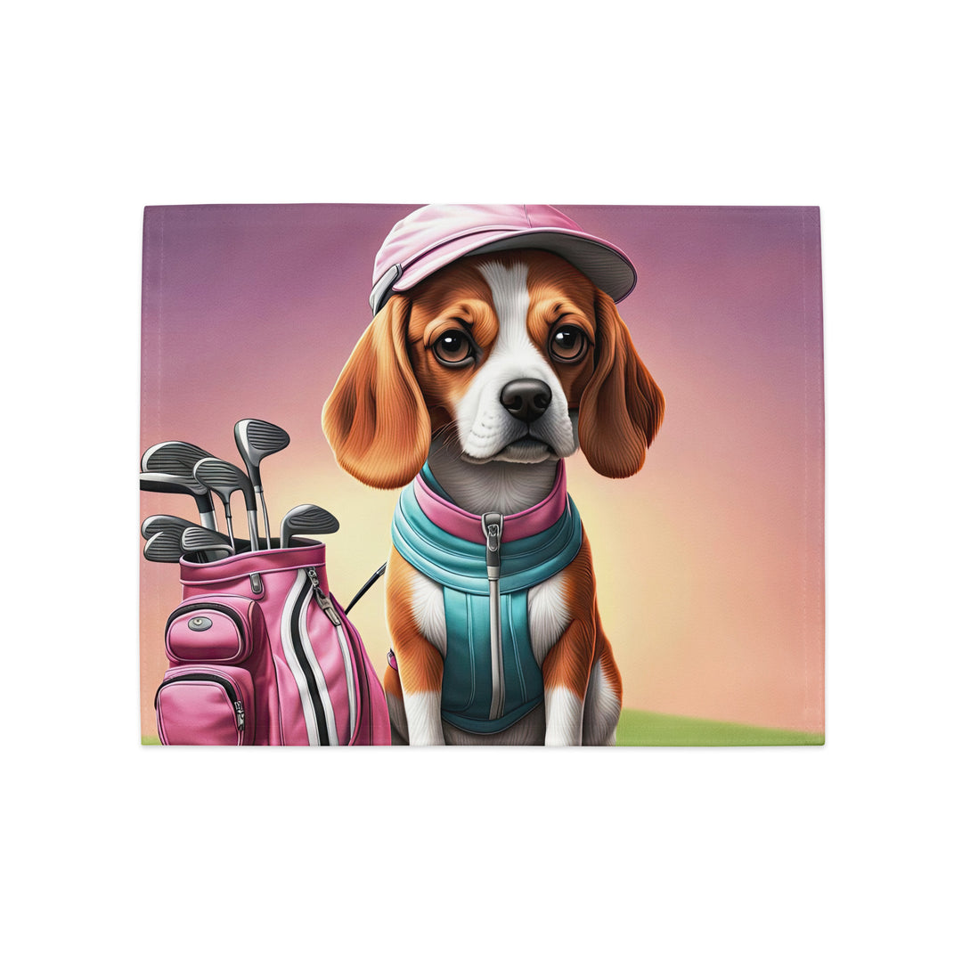 Beagle Golfer- Placemat Set