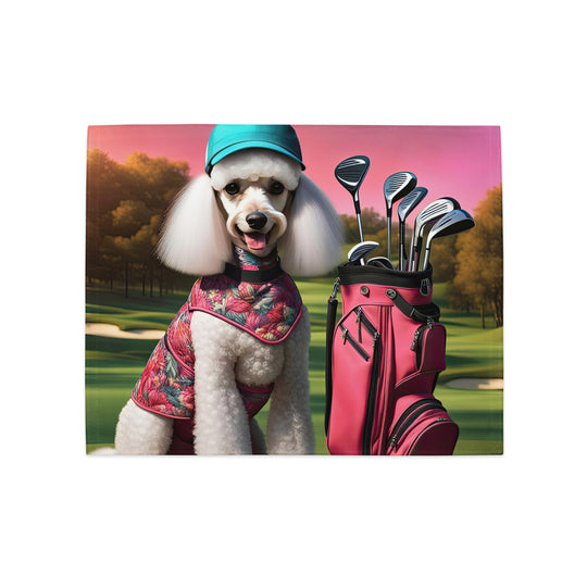 Poodle Golfer- Placemat Set