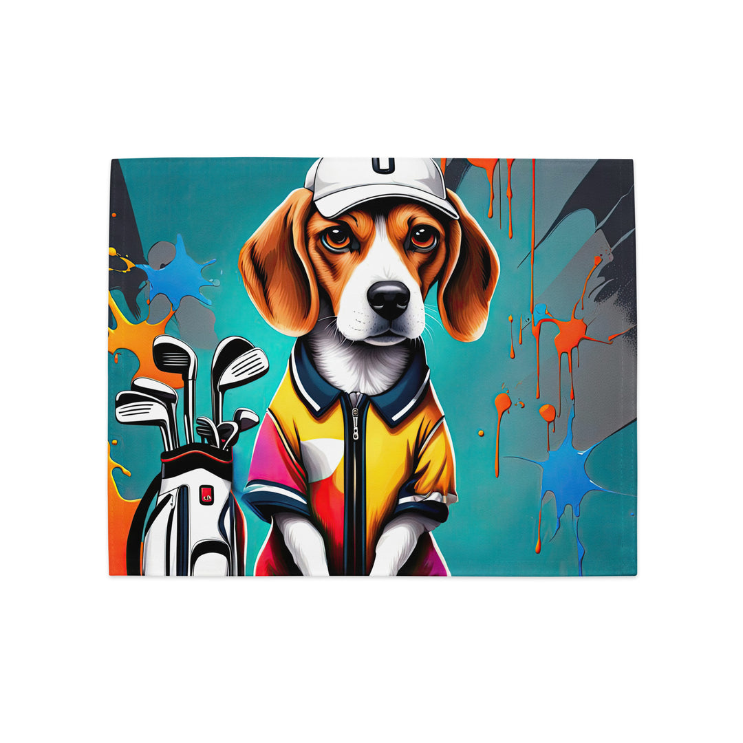 Beagle Golfer- Placemat Set