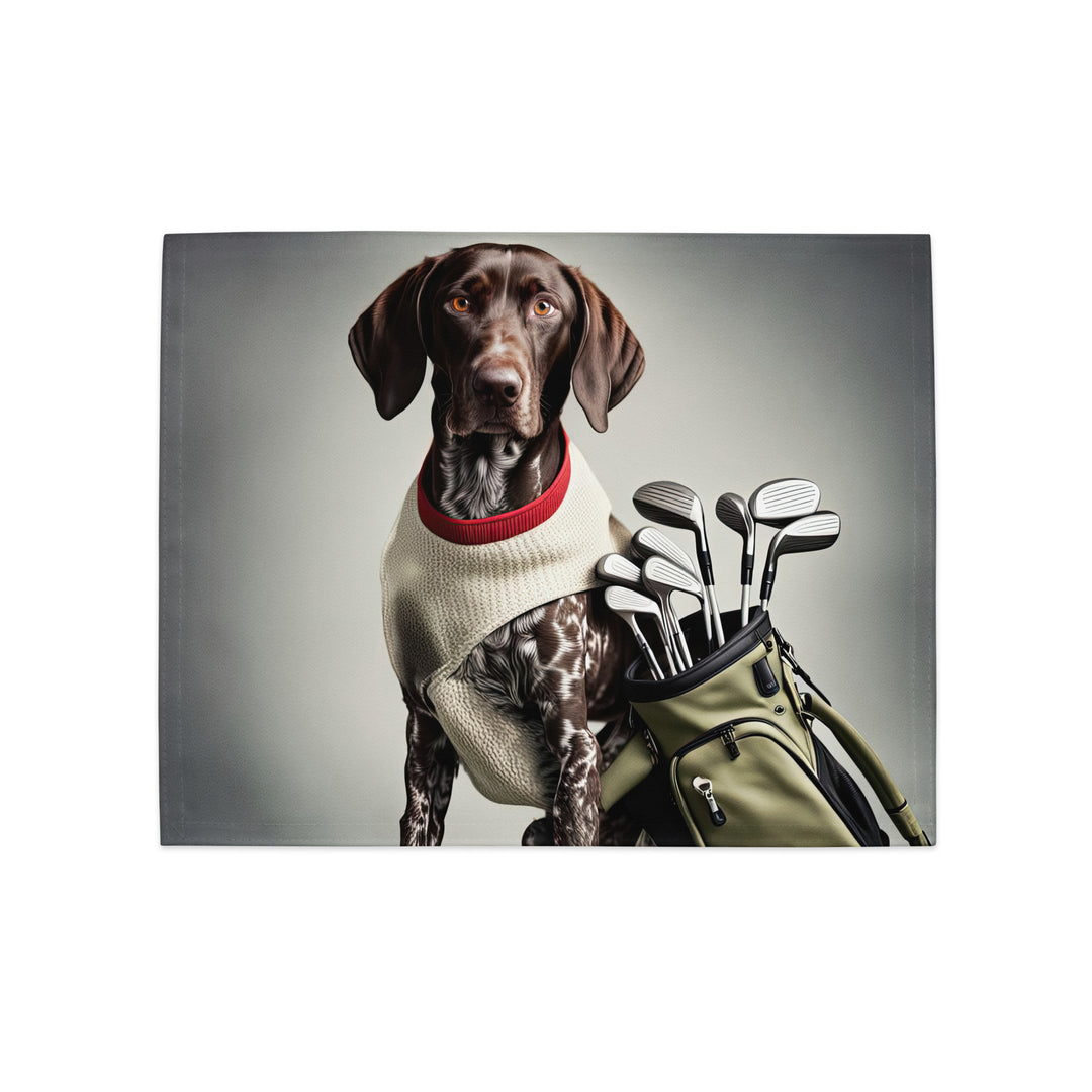 German Shorthaired Pointer Golfer- Placemat Set