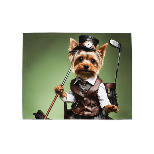 Yorkshire Terrier Golfer- Placemat Set