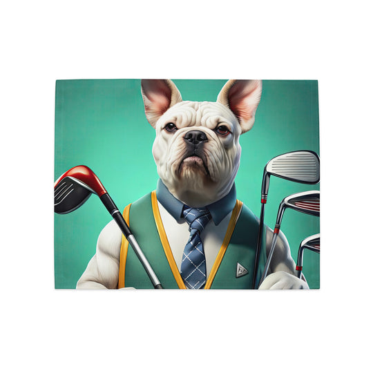 American Bulldog Golfer- Placemat Set