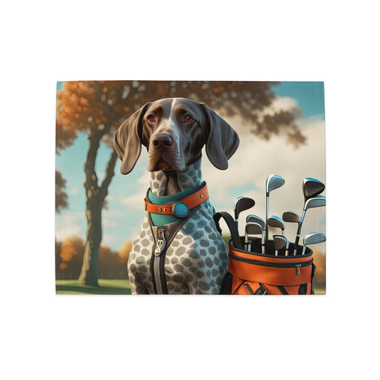 German Shorthaired Pointer Golfer- Placemat Set