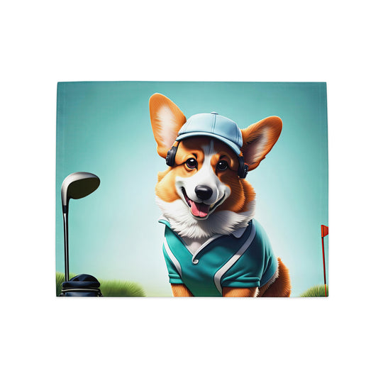 Pembroke Welsh Corgi Golfer- Placemat Set