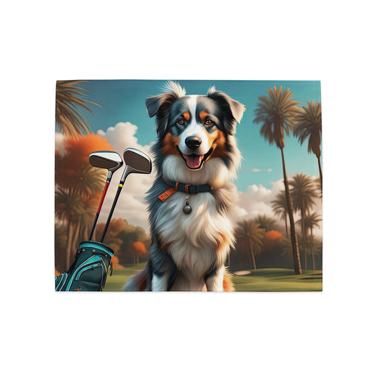 Australian Shepherd Golfer- Placemat Set