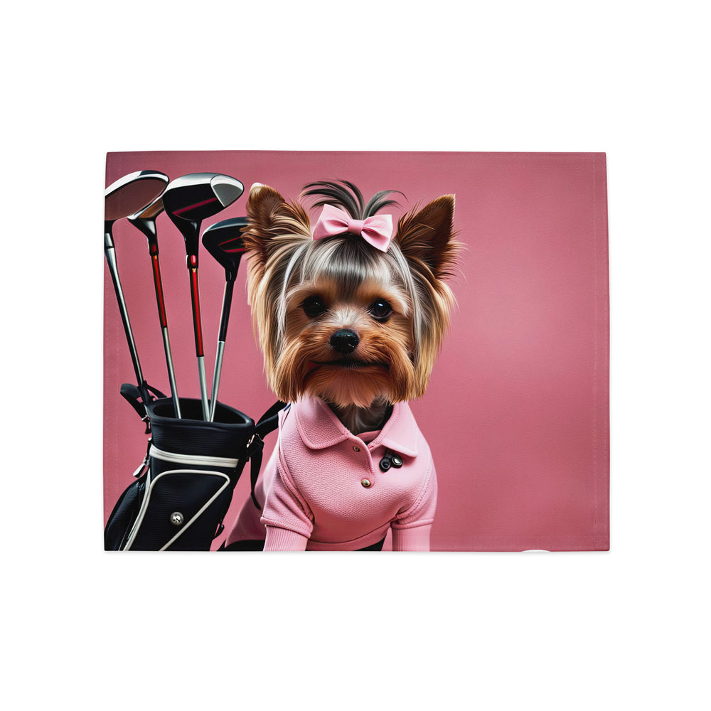 Yorkshire Terrier Golfer- Placemat Set