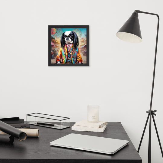 Framed photo paper poster-Japanese Chin