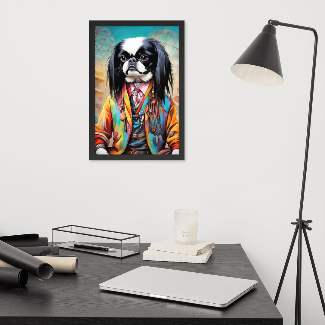 Framed photo paper poster-Japanese Chin