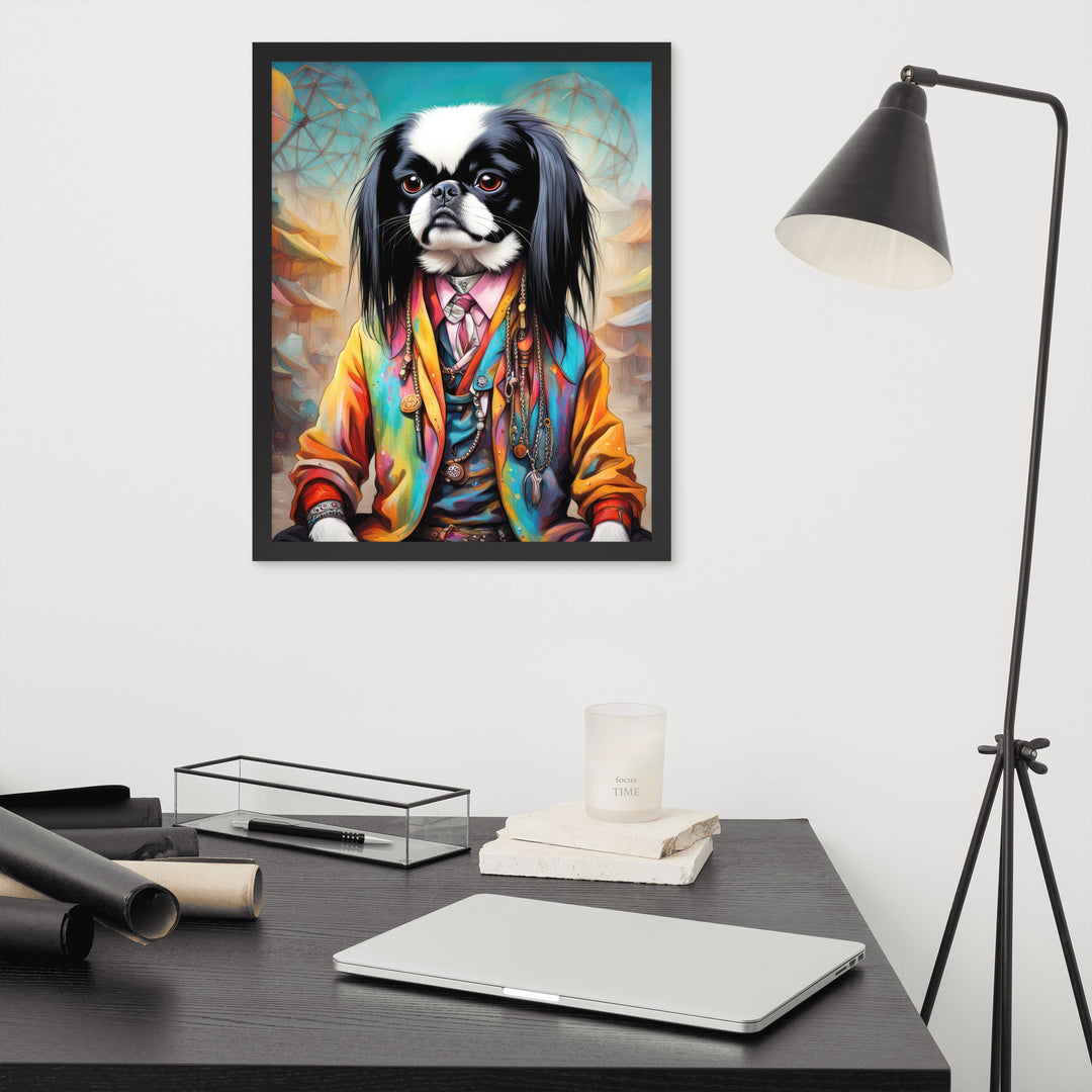 Framed photo paper poster-Japanese Chin