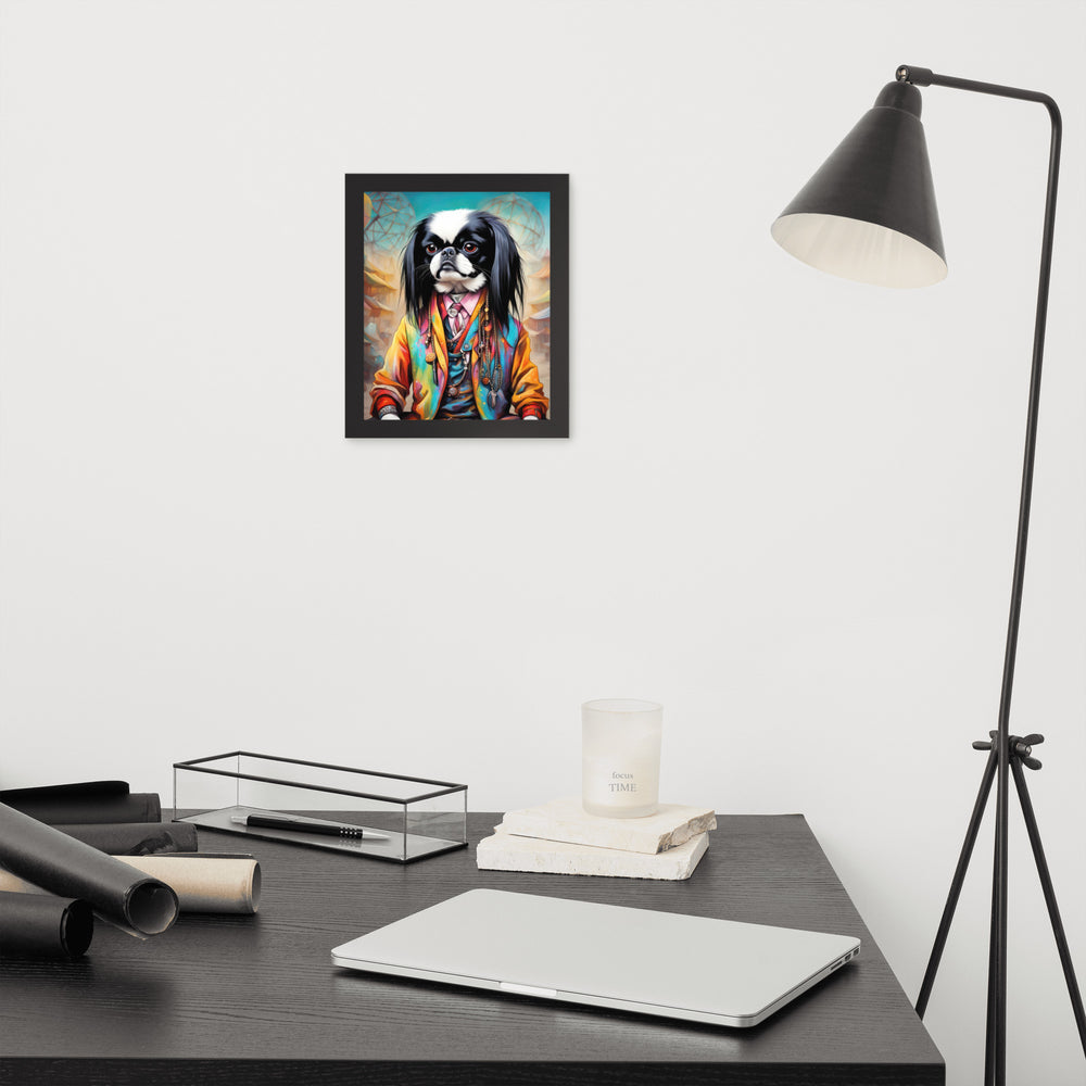 Framed photo paper poster-Japanese Chin