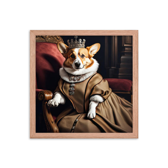 Pembroke Welsh Corgi- Framed photo paper poster