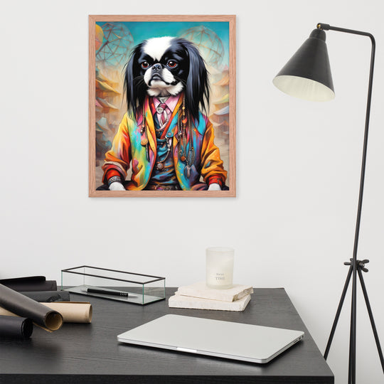 Framed photo paper poster-Japanese Chin