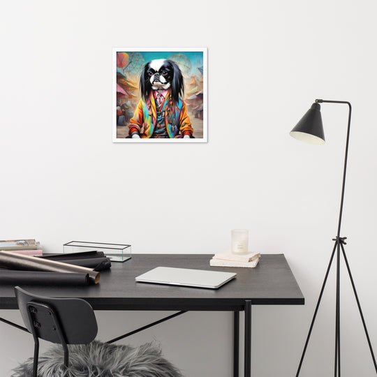 Framed photo paper poster-Japanese Chin