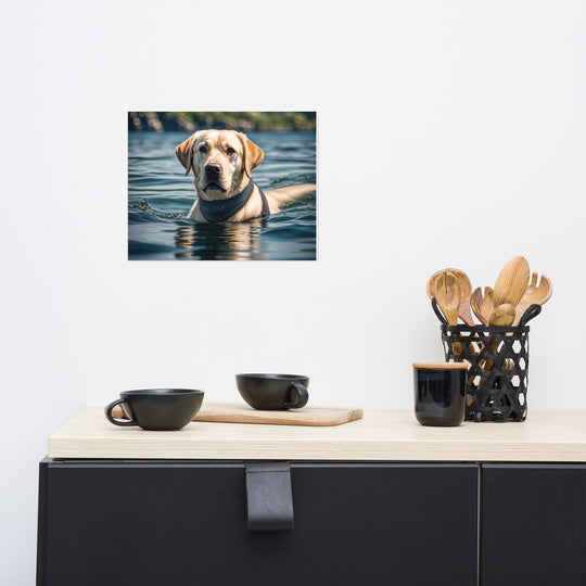 Photo paper poster-Labrador Retriever V3