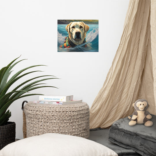 Photo paper poster-Labrador Retriever V4