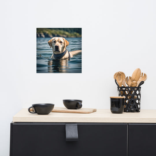 Photo paper poster-Labrador Retriever V3