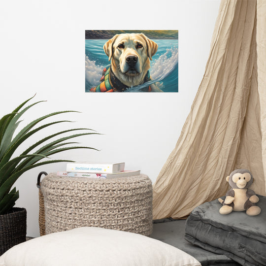 Photo paper poster-Labrador Retriever V4