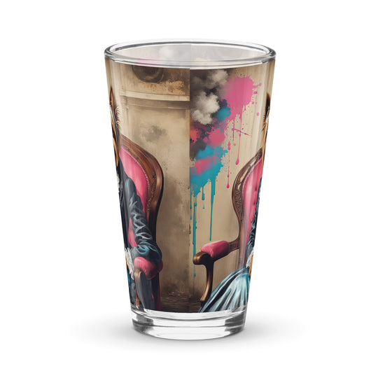Yorkshire Terrier- Shaker pint glass v3