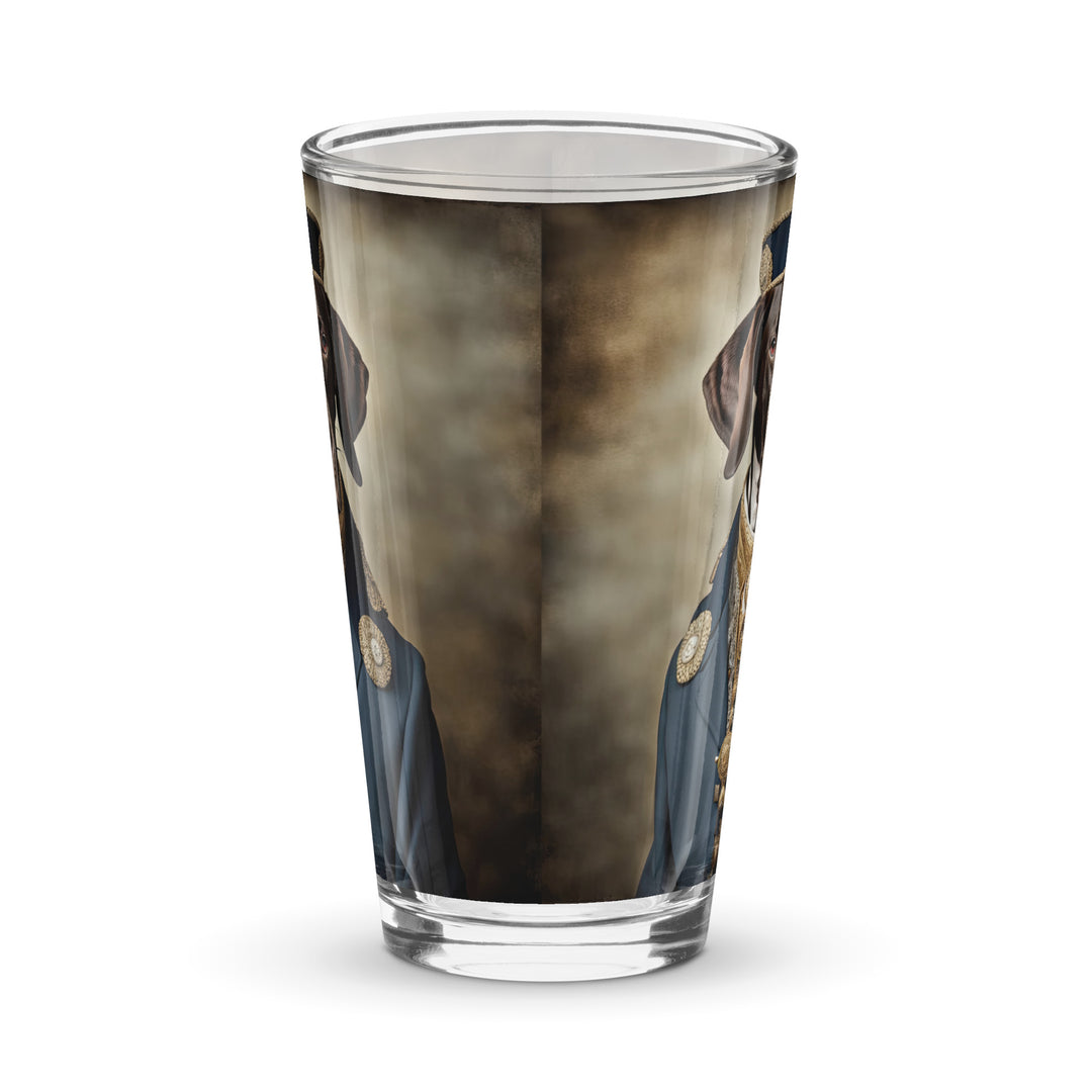 German Shorthaired Pointer- Shaker pint glass v3