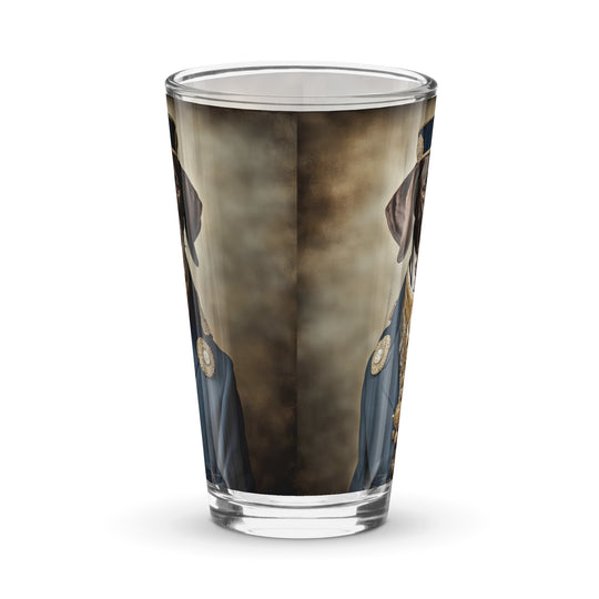 German Shorthaired Pointer- Shaker pint glass v3