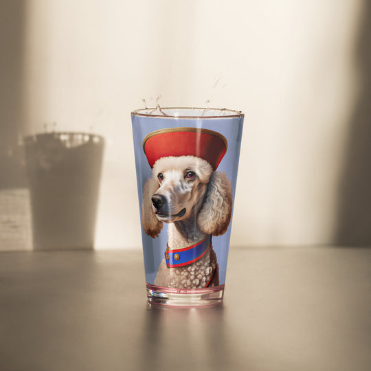 Poodle- Shaker Pint Glass v4