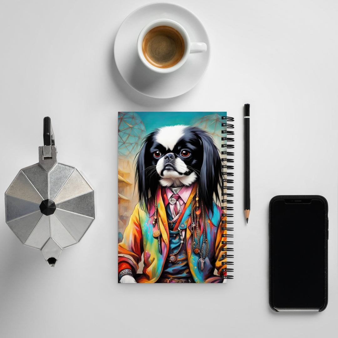 Spiral notebook-Japanese Chin