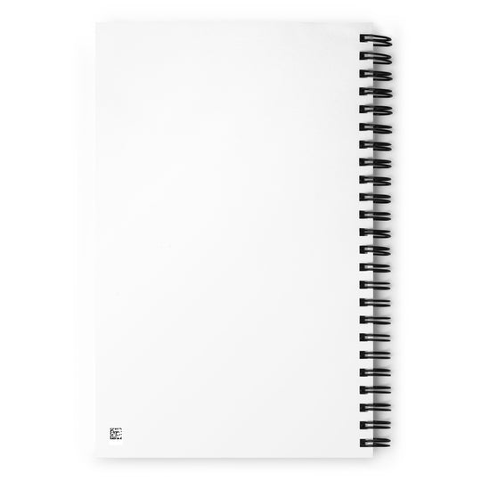 German Shorthaired Pointer Golfer- Spiral notebook