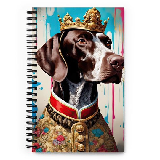 German Shorthaired Pointer- Spiral notebook