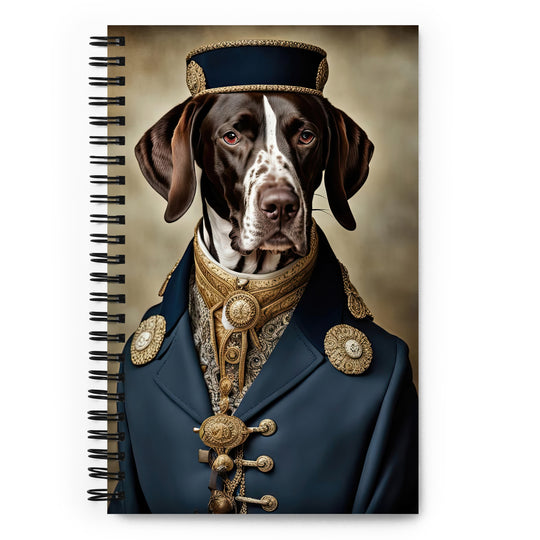 German Shorthaired Pointer- Spiral notebook v3