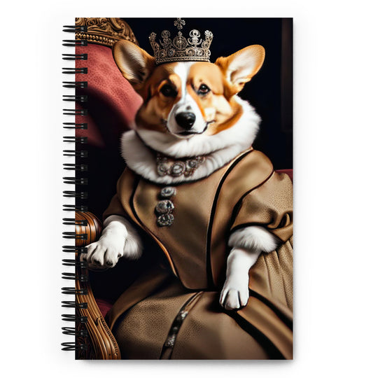 Pembroke Welsh Corgi- Spiral notebook