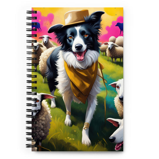 Australian Shepherd- Spiral notebook v2