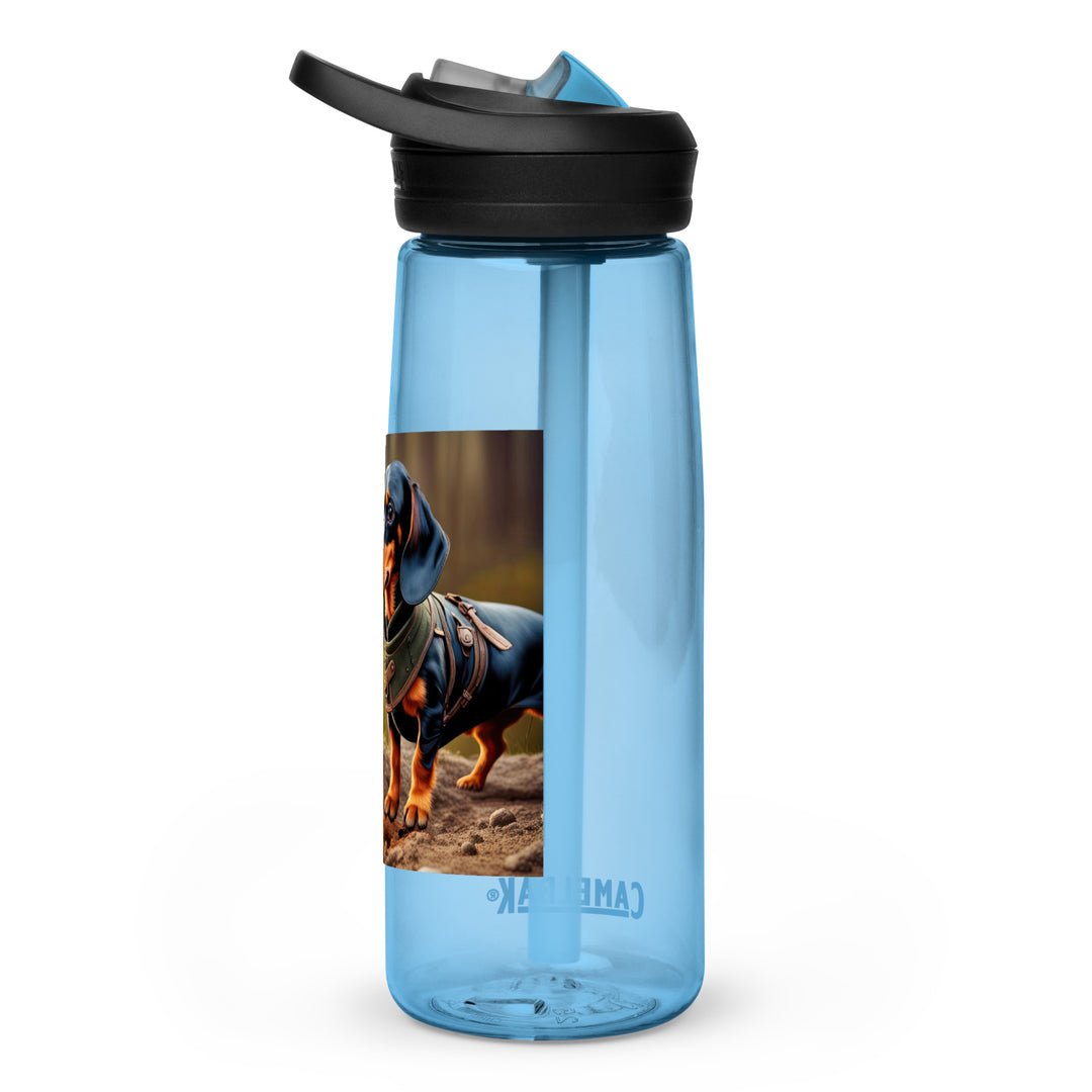 Dachshund- Sports water bottle v4