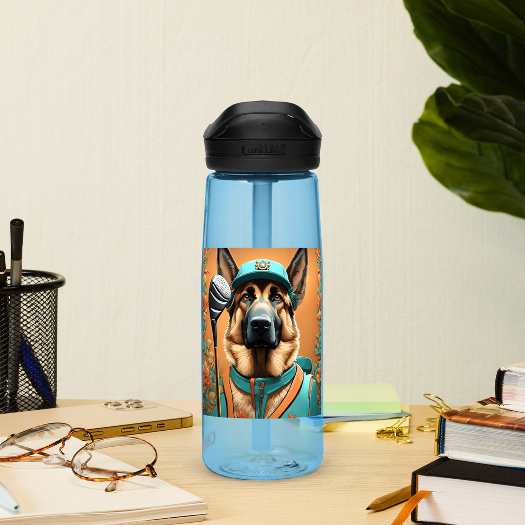 German Shepherd- Sports water bottle