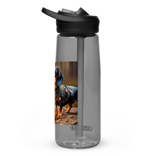 Dachshund- Sports water bottle v4