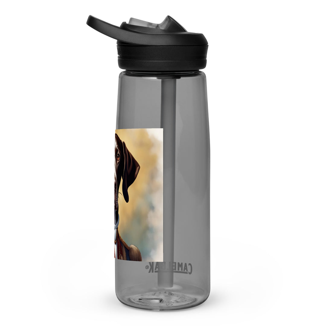 German Shorthaired Pointer- Sports water bottle v4