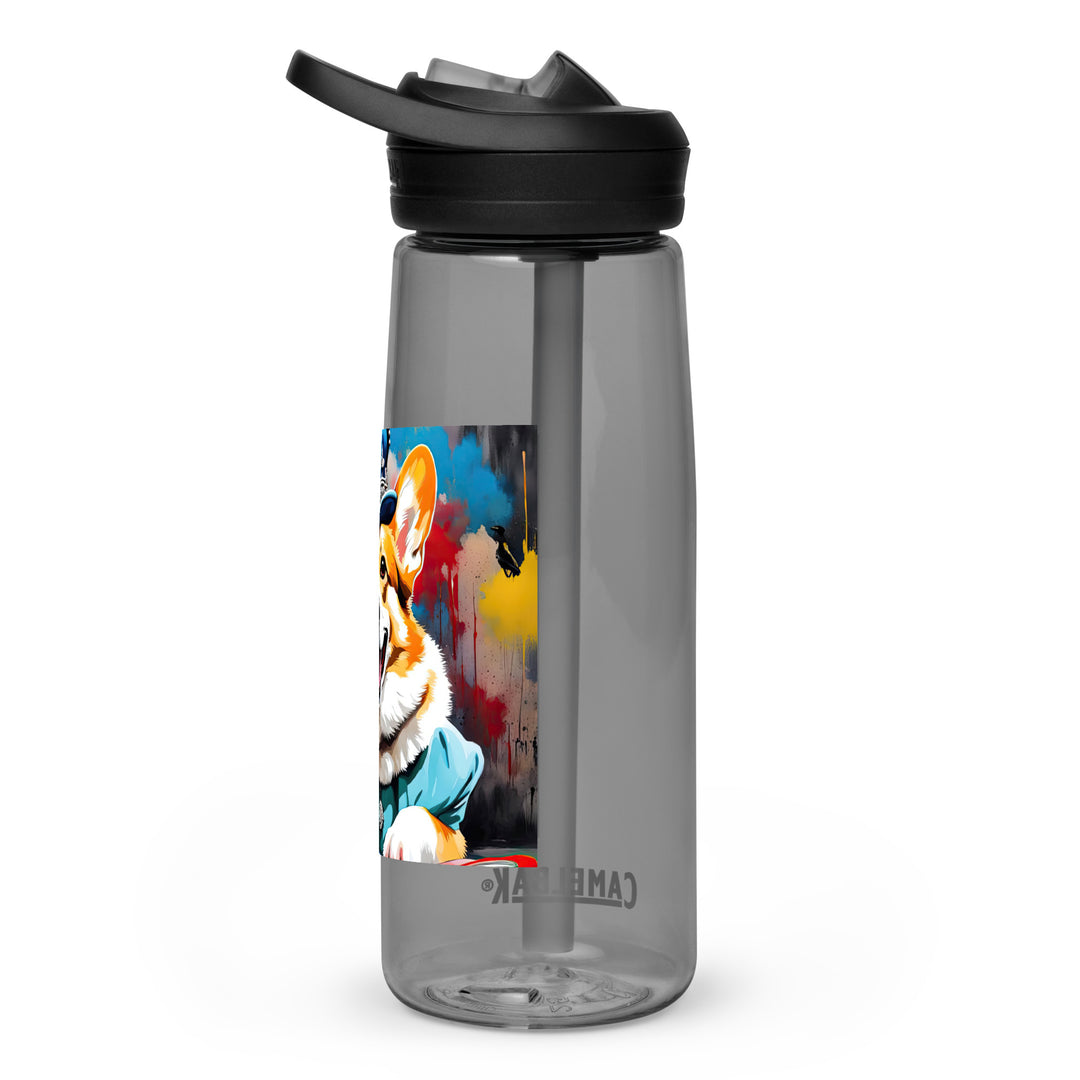 Pembroke Welsh Corgi- Sports water bottle v2