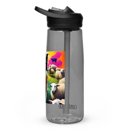 Australian Shepherd- Sports water bottle v2