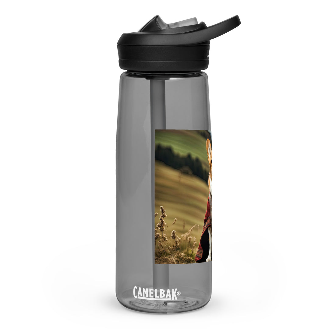 Pembroke Welsh Corgi- Sports water bottle v4