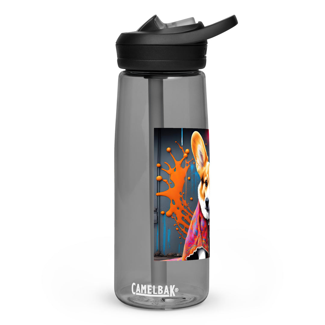 Pembroke Welsh Corgi- Sports water bottle v3