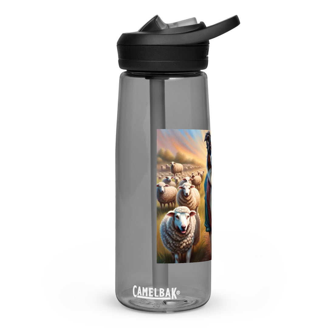 Australian Shepherd- Sports water bottle